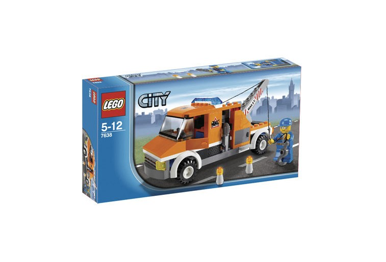 NEW Lego Town CITY 7238 TOW TRUCK Sealed Boys Girls Ships World