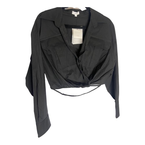 NWT A.L.C. Corbin Long-Sleeve Black Top-sz 10 - Picture 8 of 11