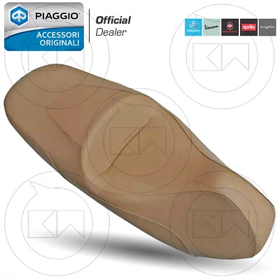 SELLA SELLONE BEIGE ORIGINALE PIAGGIO BEVERLY / TOURER 125 250 300 400