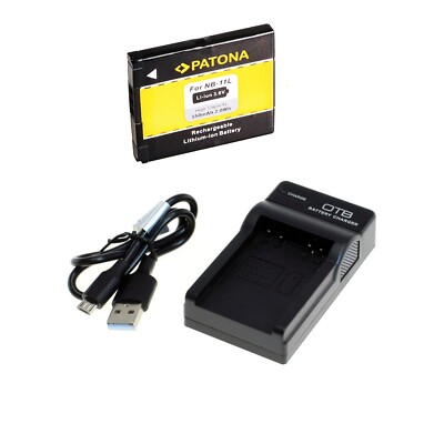 Akku und USB Ladegerät für Canon Ixus 170 Ixus 172 Ixus 175 Ixus 180 Ixus 182