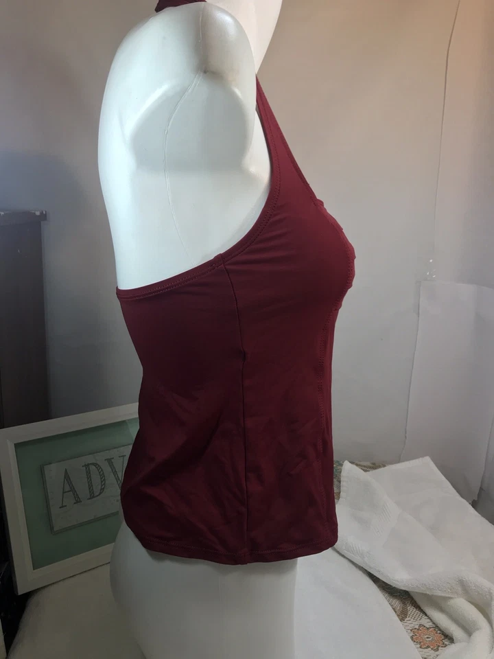 Traje de baño Tankini Top Anne kLEIN para mujer talla pequeña Foto 3 de 4