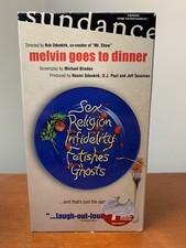 Melvin Goes to Dinner (VHS, 2003) HTF Bob Odenkirk Comedy Sundance Call Saul