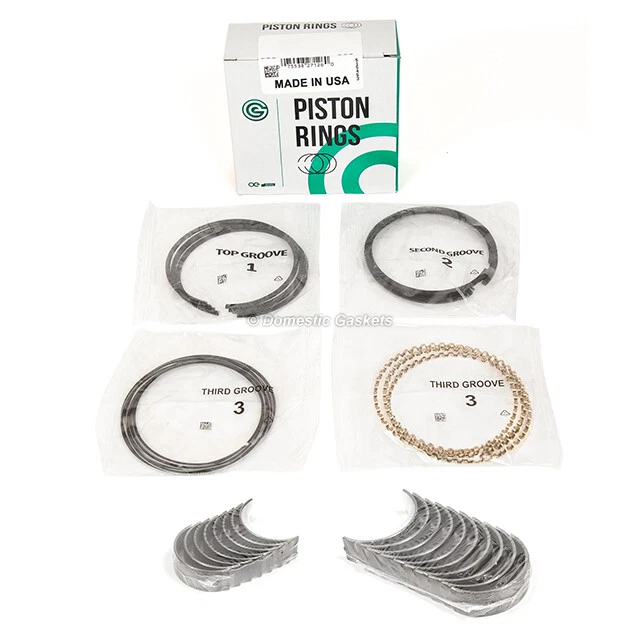 Piston Rings Main Rod Bearings Fits 03-08 Buick Chevrolet Equinox Malibu GMC 2.2 - Image 2 of 4