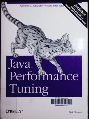 Java performance tuning. Shirazi, Jack: