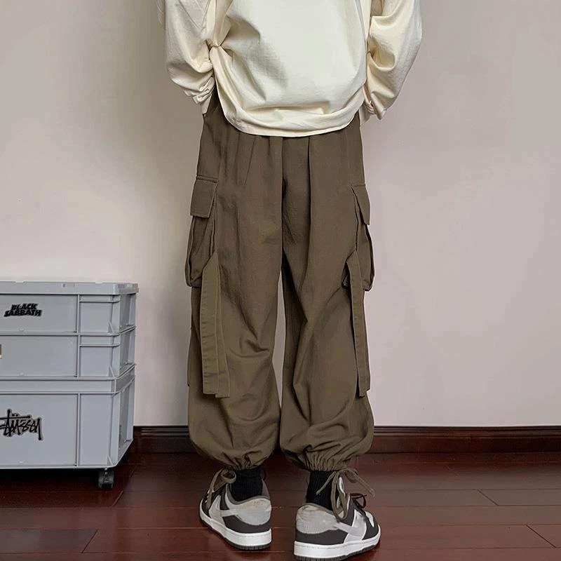Mens Casual Loose Wide Legs Overalls Trousers Streets Baggy Cargo Pants Hip Hop
Opens in a new windo