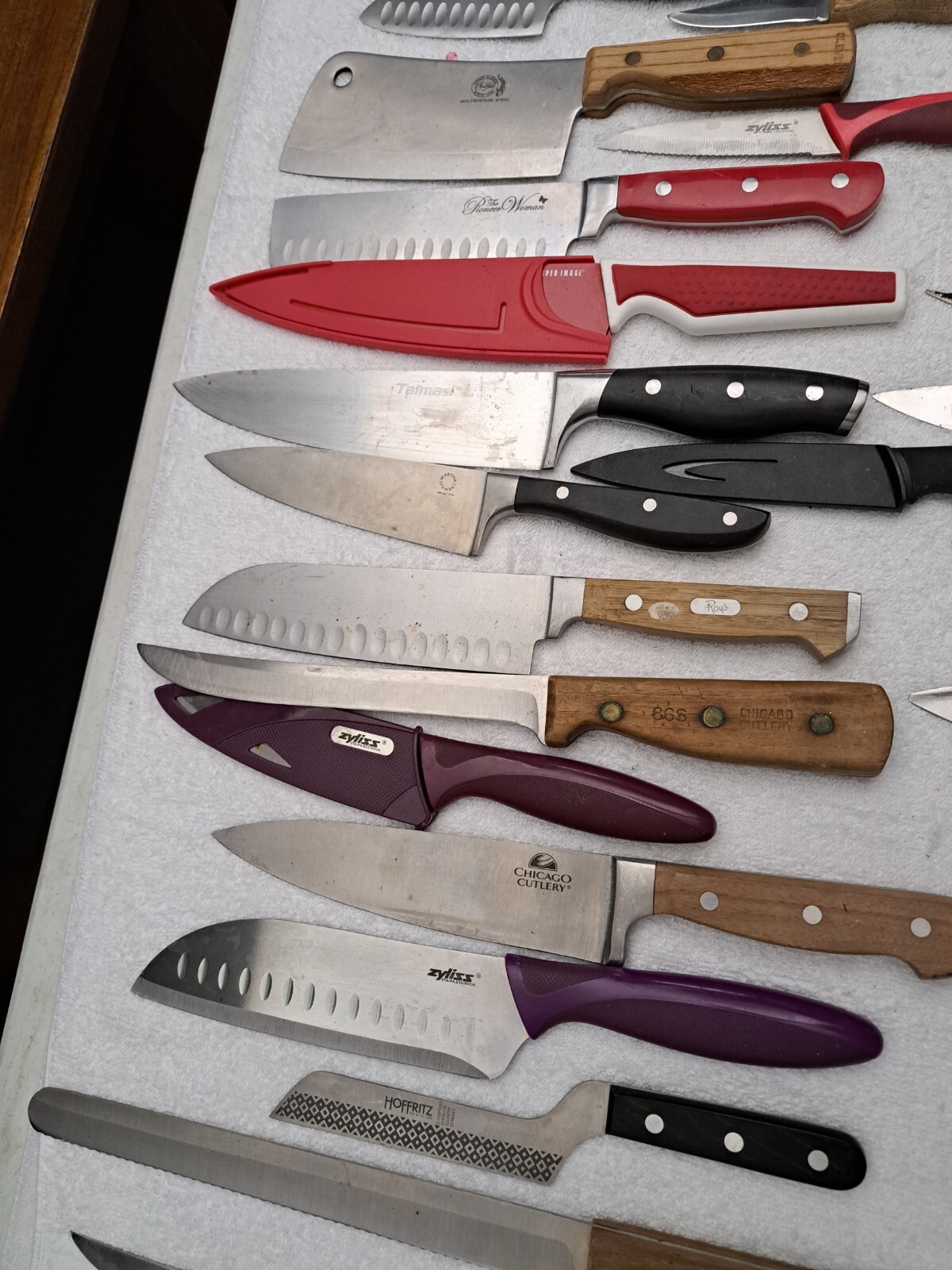 MASSAVE KITCHEN KNIFE LOT 60 PCS CHICAGO CURLERY HENCKEL + MORE RESALE LOT1 eBay