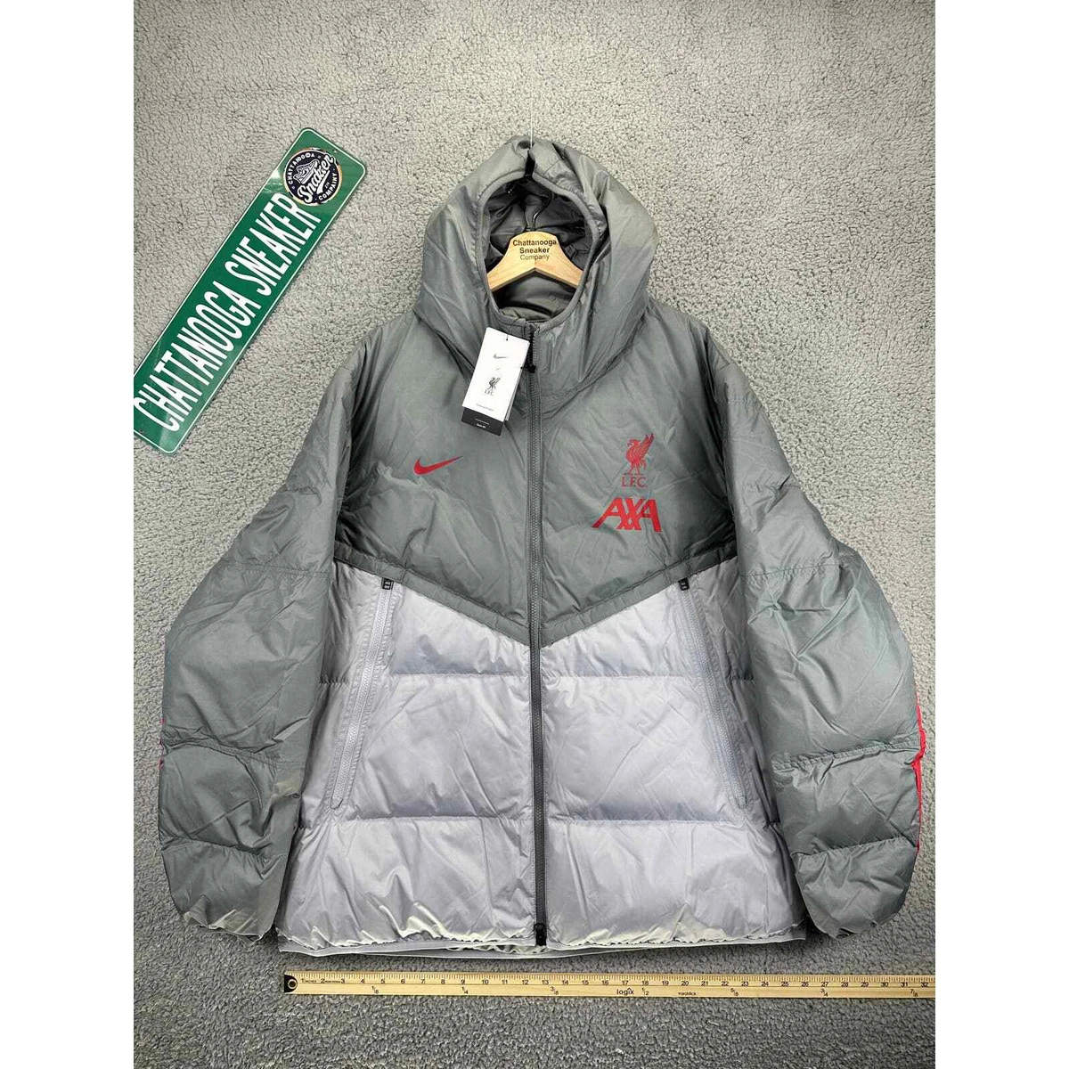 Liverpool fc grey jacket sale