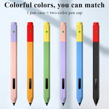 Para Microsoft Surface Pen Soporte de agarre Stylus Silicona Pluma Cubierta Piel Funda
