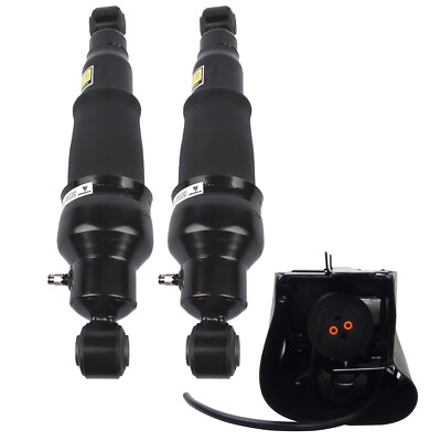 Rear Air Shock Absorbers & Compressor for Nissan Armada 2008-2015 QX56 2007-2010
