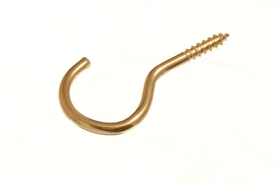 Utilia RAMPINO A VITE In ottone lucido mm. 18x50