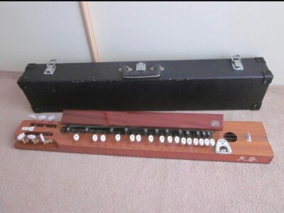 Peacock harp acoustic nagoya harp F28MG Kikuyae Taisho Goto Koto bulbul Tarang