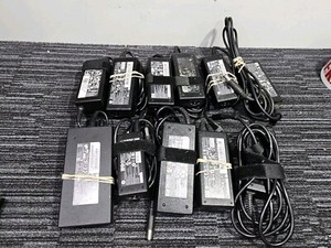 10 x Restposten gebrauchte HP Black Tip TIP Laptop Ladegeräte 19V Mix Amp Box 71