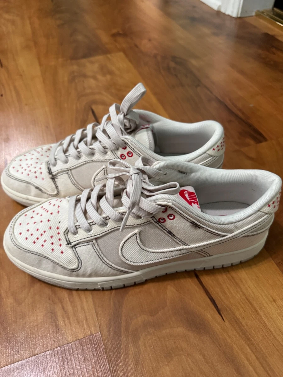 Size 10 - Nike Dunk Low Sashiko - Light Orewood Brown 2023  display picture 1