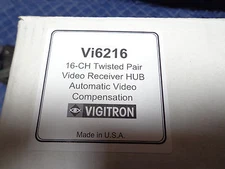 Vigitron VI6216 16‑ Channel Active Receiver Hub w/AVC 4