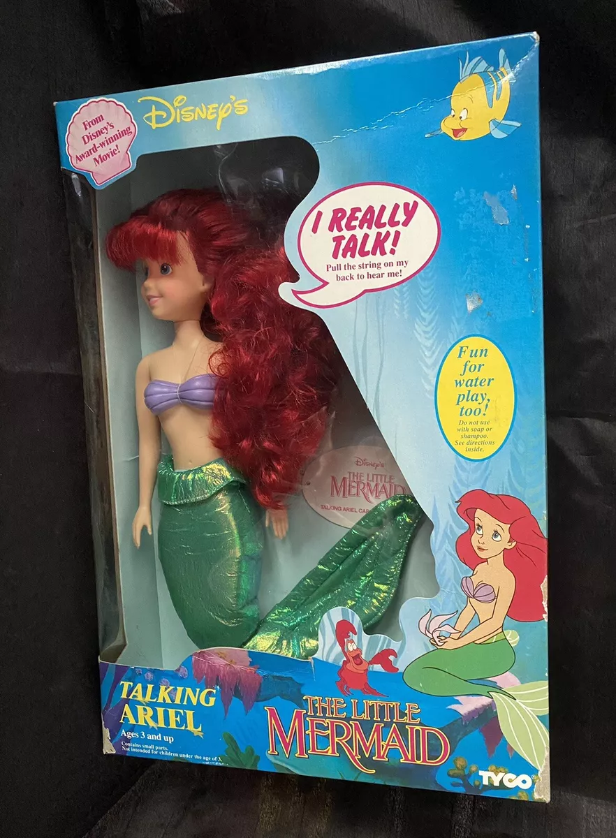 Talking ariel mermaid doll online