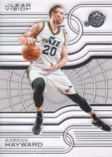 2015-16 Panini Clear Vision #58 Gordon Hayward Utah Jazz