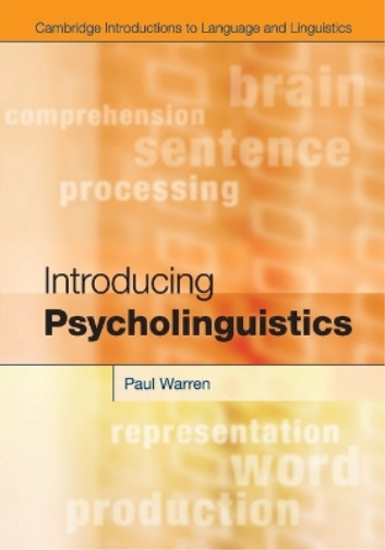 Thumbnail - Paul Warren Introducing Psycholinguistics (taschenbuch) (us Import)