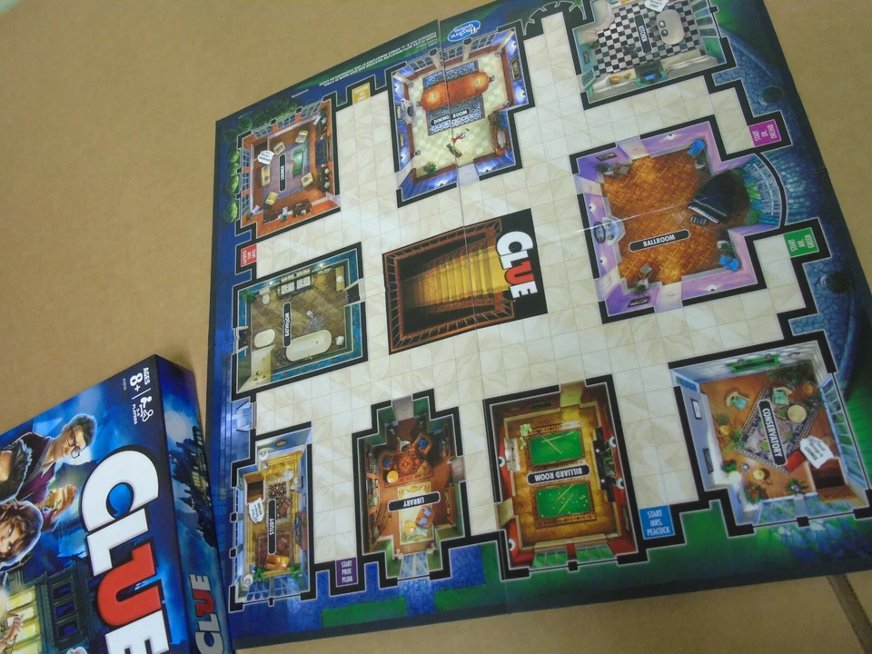 NUEVO CON LICENCIA OFICIAL Juego de Cartas de Juego de Mesa de Pistas Juego Completo de Repuesto Foto 2 de 2