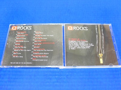 Q Rocks Cd Q Rocks - Hard Rock CD w/19 Tracks (Rare) Audioslave Foo Fighters Black ...