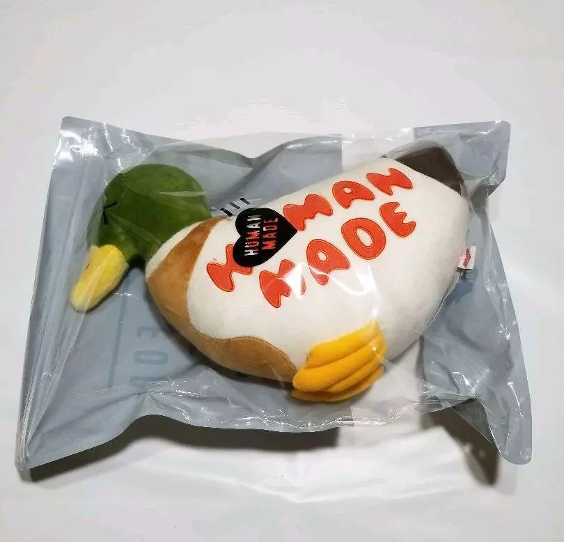 HUMAN MADE X KAWS DUCK PLUSH DOLL COLOR GREEN F/S　NEW　UNOPENED