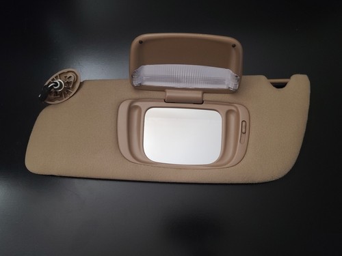 1999-2004 Jeep Grand Cherokee DRIVER Side LEFT Sun Visor Beige Tan - Picture 4 of 4