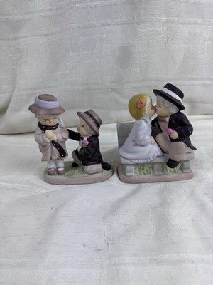 Vintage Kim Anderson s By Enesco Pretty As A Picture Bisque Figurines