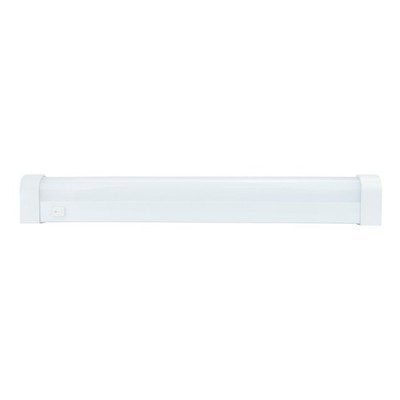 LED Badleuchte AQUATICA Weiß 60cm IP44 15W 1800lm Tageslicht kaltweiß Schalter