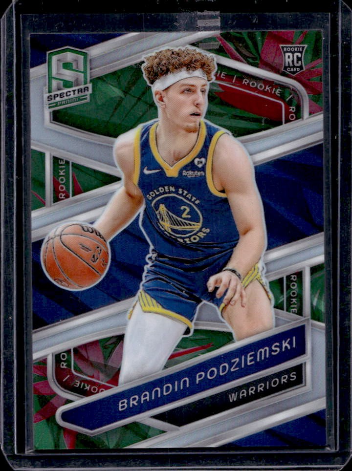 2023-24 Spectra Brandin Podziemski RC Menagerie #146 Warriors