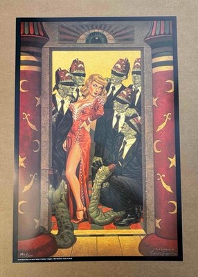TODD SCHORR PRINT SECRET MYSTIC RITES SIGNED NUMBERED LIMTED