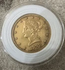 1898 $10 Liberty Head Gold Eagle Philadelphia Mint AU Nice Circulated Coin
