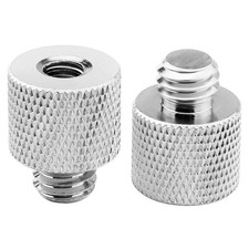 1/4 to 3/8 Adapter,1/4"-20 Female to 3/8"-16 Male Screw Thread Adapter for Ca...