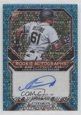 2021 Panini Prizm Rookie Teal Donut Circle 12/12 Luis Basabe Alexander Auto 0fa7