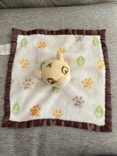 VTG Disney Baby Lion King Security Blanket 12x12  Multicolor Simba Cuddle Lovey