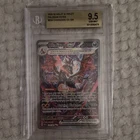 Pokémon Paldean Fates Charizard ex Special Illustration Rare Holo Beckett 9.5