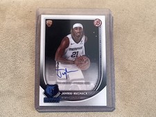 2025/26 Bowman Jahmai Mashack RC Auto RVA-JM - Memphis Grizzlies