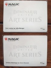 Magic Gathering Art Series Dominaria United 2 Stück Nr. 21 und 17