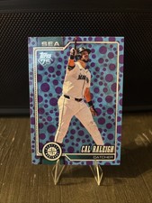 2026 Topps Series 1 - Cal Raleigh #140 Purple & Blue Polka Dots