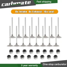For Audi VW 2.0 (FSI, TSI) Engine Intake Valves & Exhaust Valves Kit Set *16
