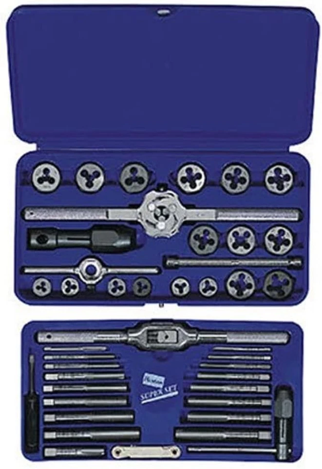IRWIN Tools 41-Piece Metric Tap and Die Set - Perfect for Repairs & Maintenance - Image 2 of 4
