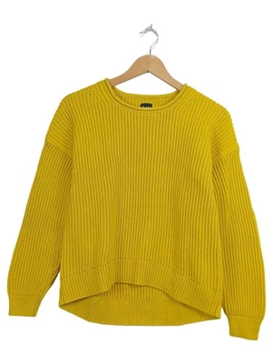 Gap Pull Femme Jaune Côtelé Coton Casual (EU 38, INT M) - Photo 1/2