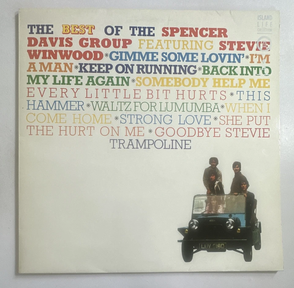 "The Best of the Spencer Davis Group" vinyl LP Record EX / EX - Image 2 of 4