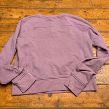 Lululemon Crew Pullover light Sweatshirt Lavender Size 4 Relaxed Fit Athleisure