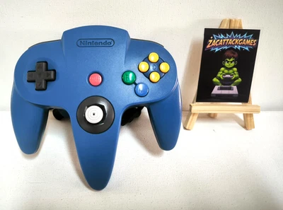 Manette Nintendo 64 N64 Bleue envoi rapide et suivi - Photo 1/4