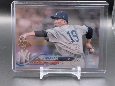 2018 Topps #160 Masahiro Tanaka Clear #/10 NY Yankees