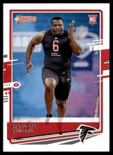 2020 Donruss Marlon Davidson Rookie Atlanta Falcons #285