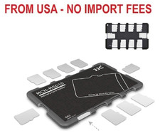 10 Slots Micro SD Card Holder Case Storage Organizer, Ultra Slim Credit Card Siz