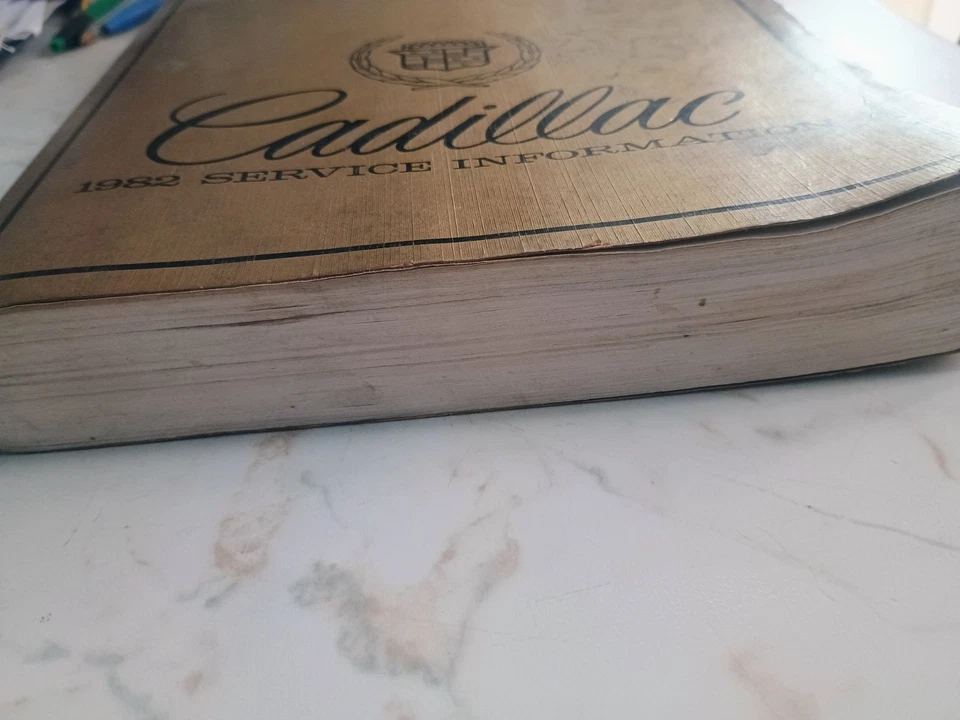 Cadillac 1982 Service Information Repair Manual - Immagine 2 di 4