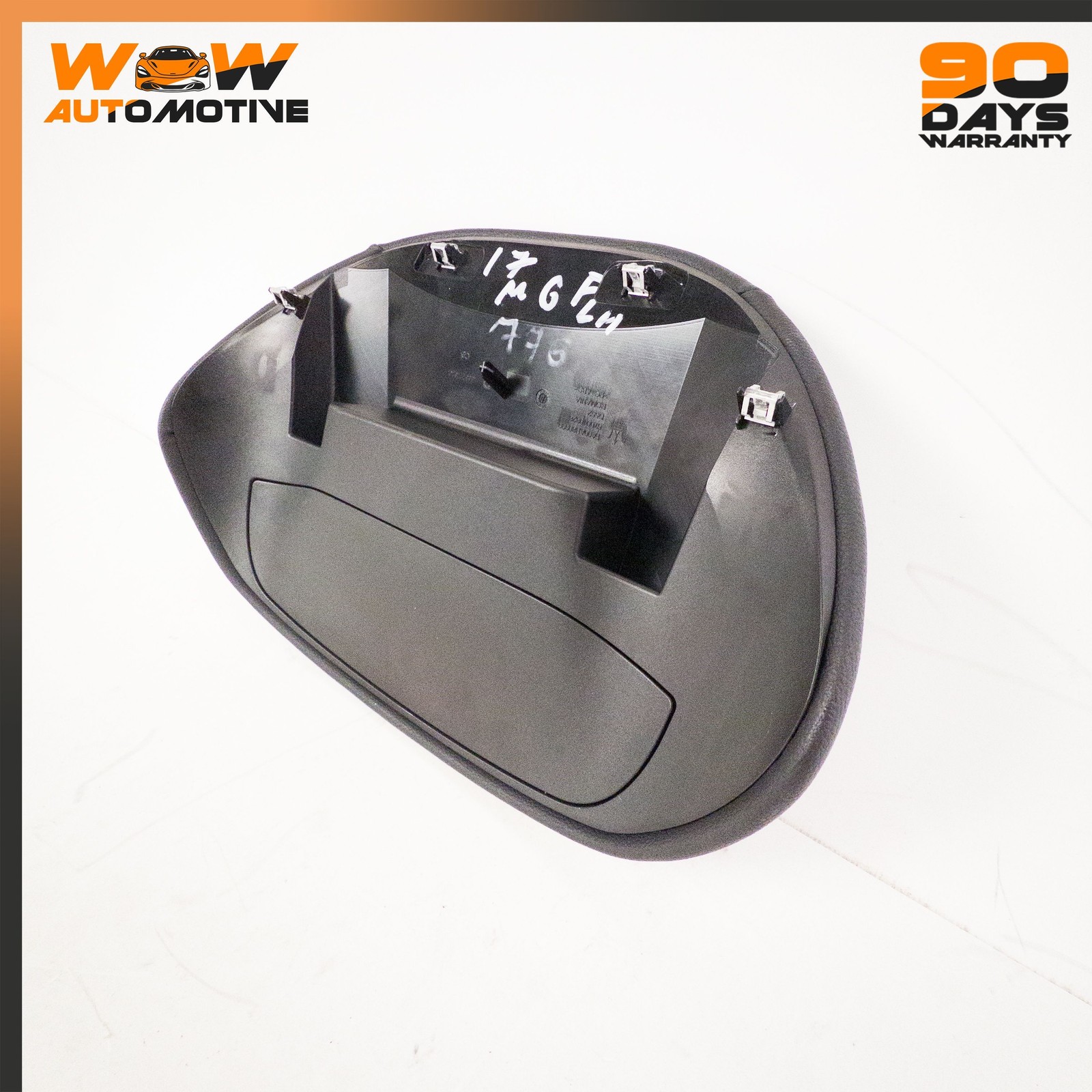 14-19 MASERATI GHIBLI INSTRUMENT CLUSTER SPEEDOMETER COVER TRIM BLACK OEM