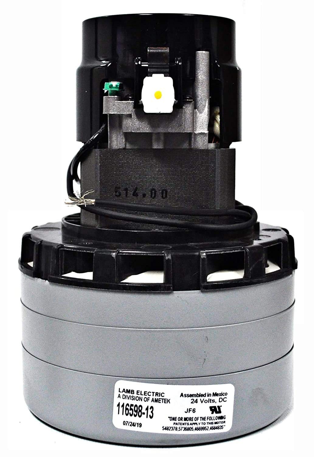 Ametek 116598-13 Vac Motor 24V Dc 3 Stage Aftermarket Used