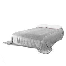 340GSM Flannel Bed Blanket Cozy Microfiber Soft Thermal Fleece Blanket Light...